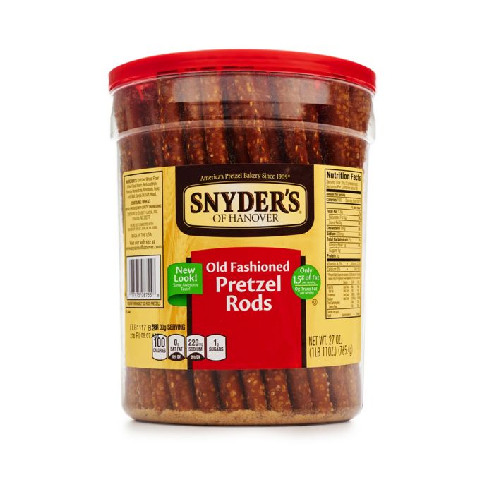 Snyder's Of Hanover 27 oz. Pretzel Rods Bed Bath & Beyond
