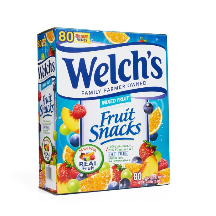 Welch's Fruit Snacks 80-Count Assorted Fruit | Bed Bath & Beyond