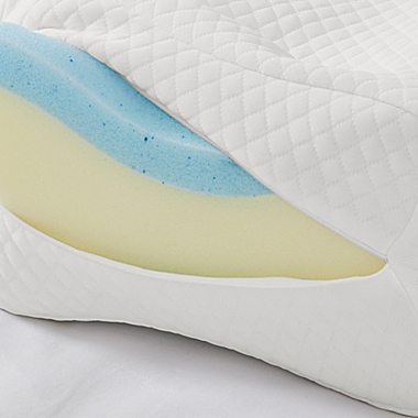 Sleep Philosophy&trade; Memory Foam Knee Pillow. View a larger version of this product image.