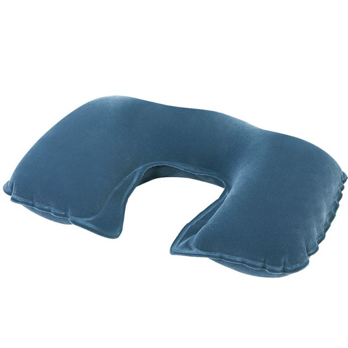 Pool Central 18 Inch Inflatable Travel Comfort Pillow In Grey