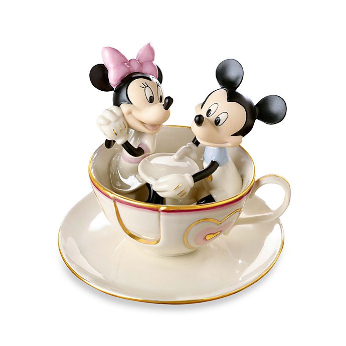 Lenox® Disney Mickey's Teacup Twirl Figurine Bed Bath