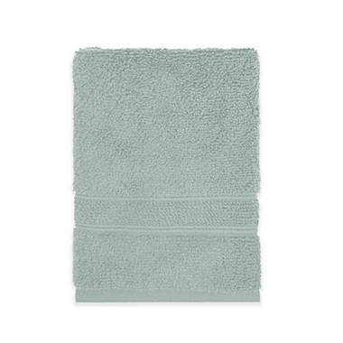 Under the Canopy&reg; Organic Cotton Hand Towel in Blue Fog. View a larger version of this product image.