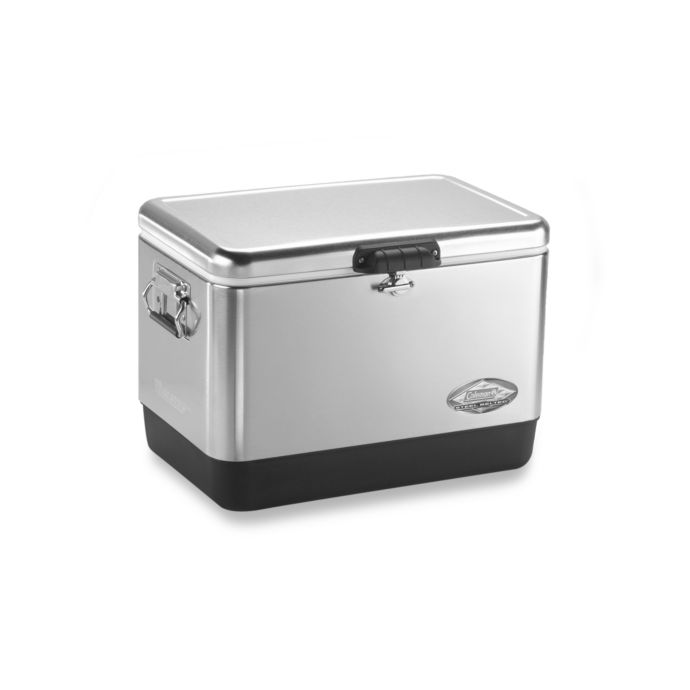 Coleman® 54Quart Stainless Steel Belted® Cooler Bed Bath and Beyond