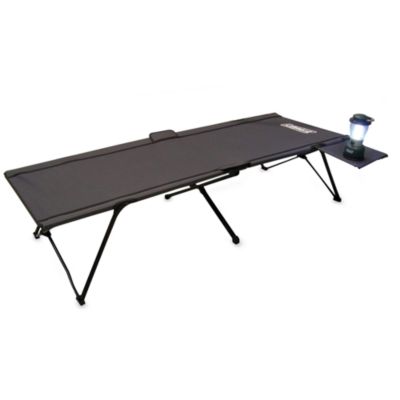 coleman folding cot with mattress