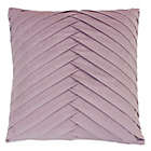 Alternate image 0 for James Pleated Square Velvet Throw Pillow in Purple
