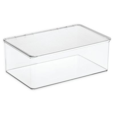 12x12 clear plastic boxes