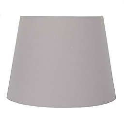 9 Inch Fabric Drum Lamp Shade in Grey