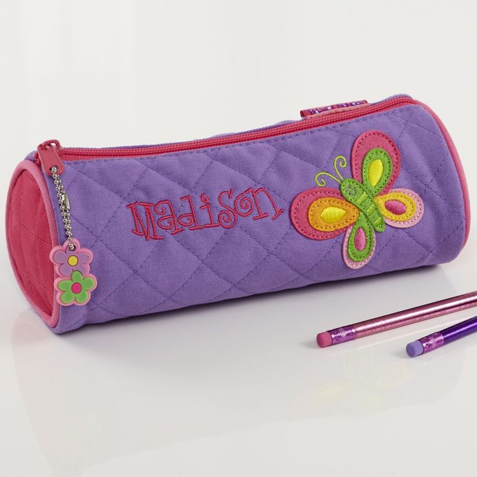 Personalized Butterfly Pencil Case by Stephen Joseph Bed Bath and Beyond Canada