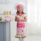 Alternate image 0 for Ice Cream Embroidered Apron 3 Piece Set