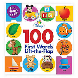 Disney® "100 First Words" Lift-The-Flap Book