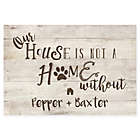 Alternate image 0 for Personalized Planet &quot;Not A Home&quot; Door Mat