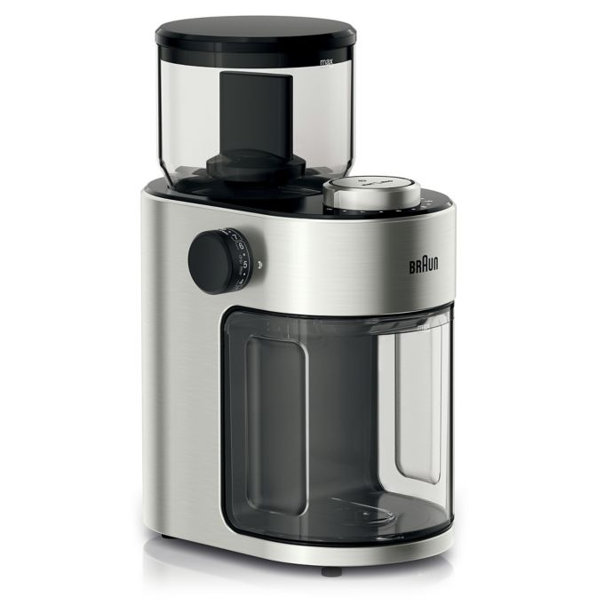 Braun Coffee Grinder in Stainless Steel/Black Bed Bath and Beyond Canada