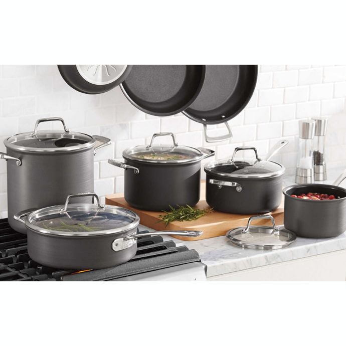 AllClad B1 Nonstick Hard Anodized Cookware Collection Bed Bath and