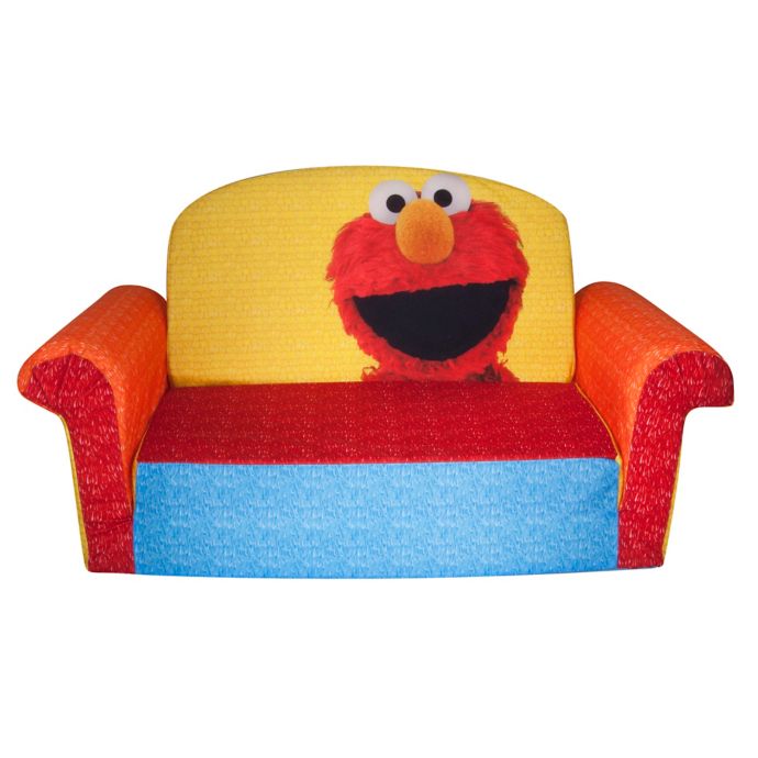 Marshmallow Sesame Street Elmo Flip Open Sofa Bed Bath