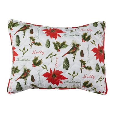 Mistletoe Botanical King Pillow Sham