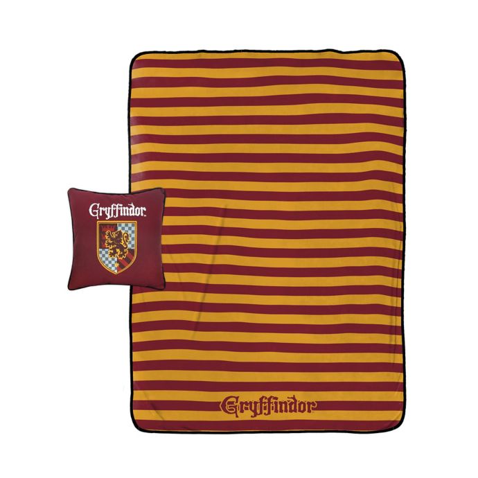 harry potter plush blanket and pillow set