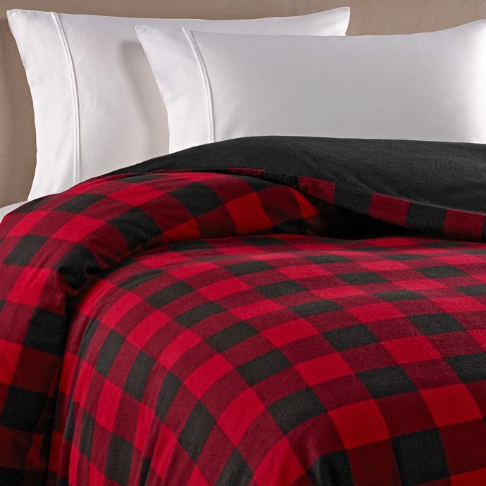 The Seasons Collection Homegrown Flannel Duvet Cover Bed Bath