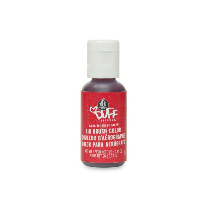 Buy Duff™ Cake Decorating Airbrush Color In Red From Bed