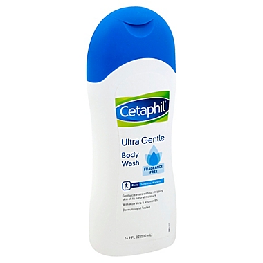 Cetaphil&reg; 16.9 fl. oz. Ultra Gentle Body Wash in Fragrance-Free. View a larger version of this product image.