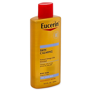 Eucerin&reg; 16.9 fl. oz. Skin Calming Dry Skin Body Wash. View a larger version of this product image.