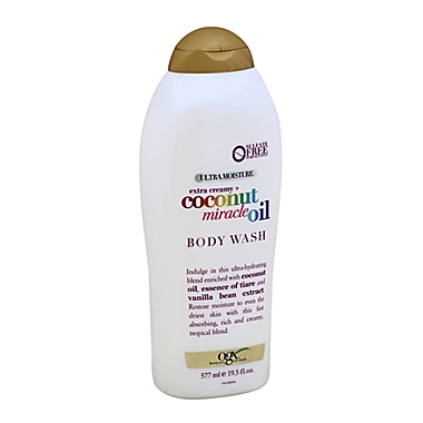 OGX&reg; 19.5 fl. oz. Extra Creamy Coconut Miracle Oil Body Wash. View a larger version of this product image.