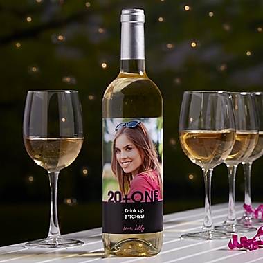 Any Occasion Photo Personalized Wine Bottle Label. View a larger version of this product image.