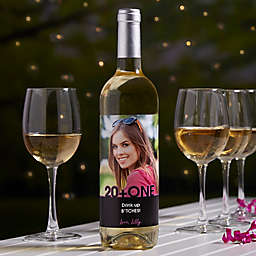Any Occasion Photo Personalized Wine Bottle Label