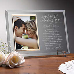Wedding Blessing Personalized Reflections Frame