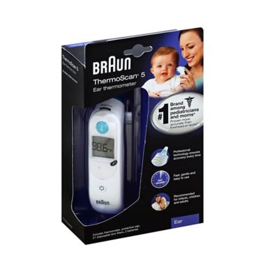 Huiskamer Dageraad Bemiddelaar Braun® Thermoscan 5 Ear Thermometer | Bed Bath & Beyond