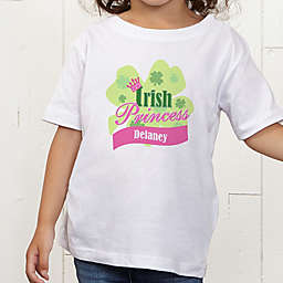 Little Irish Princess Personalized Toddler T-Shirt