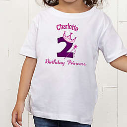 Birthday Princess Personalized Toddler T-shirt