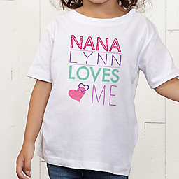 Look Who Loves Me Personalized Toddler T-Shirt