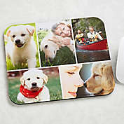 Pet Photo Collage Personalized Mouse Pad
