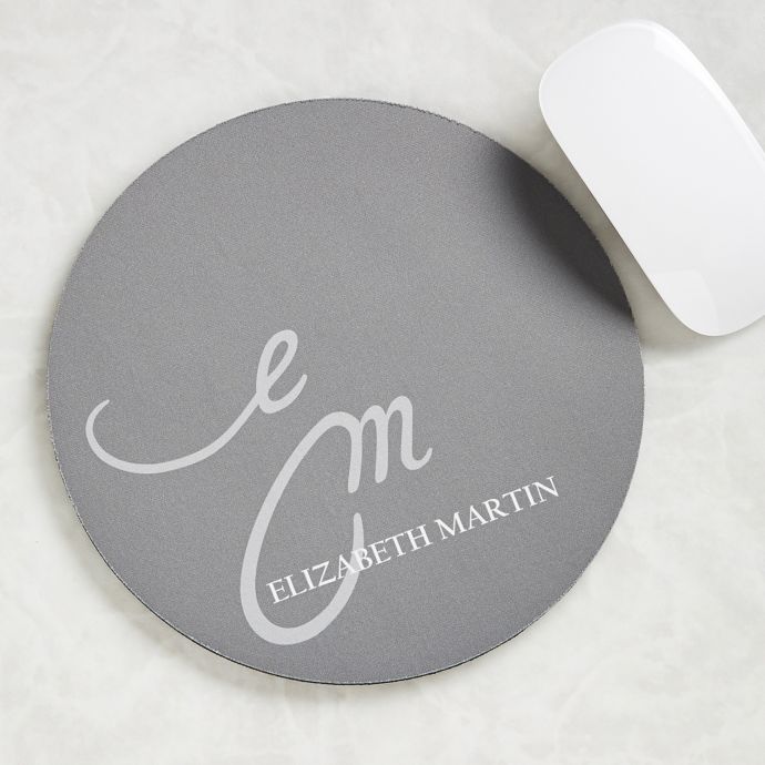 My Monogram Personalized Mouse Pad Bed Bath & Beyond