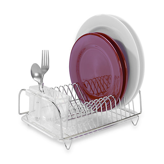 Alternate image 1 for Compact Dish Rack Set