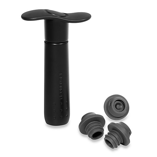 Alternate image 1 for Le Creuset® Wine Pump & 3 Stoppers