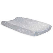 Lambs &amp; Ivy&reg; Milky Way Changing Pad Cover in Grey/White