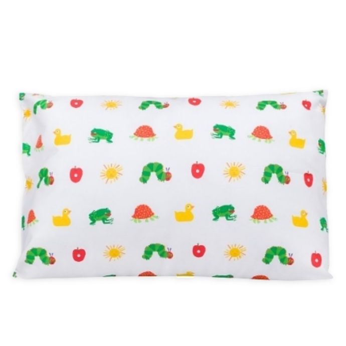 Wildkin Very Hungry Caterpillar Standard Pillowcase In White