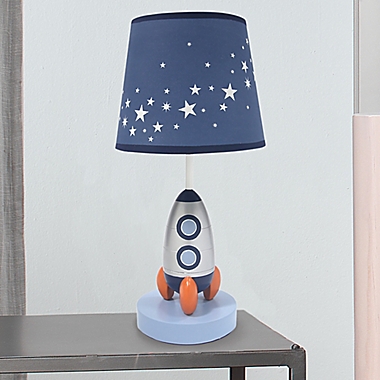 Lambs &amp; Ivy&reg; Milky Way Table Lamp in Blue. View a larger version of this product image.