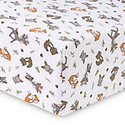 Trend Lab&reg; Forest Nap Deluxe Flannel Fitted Crib Sheet