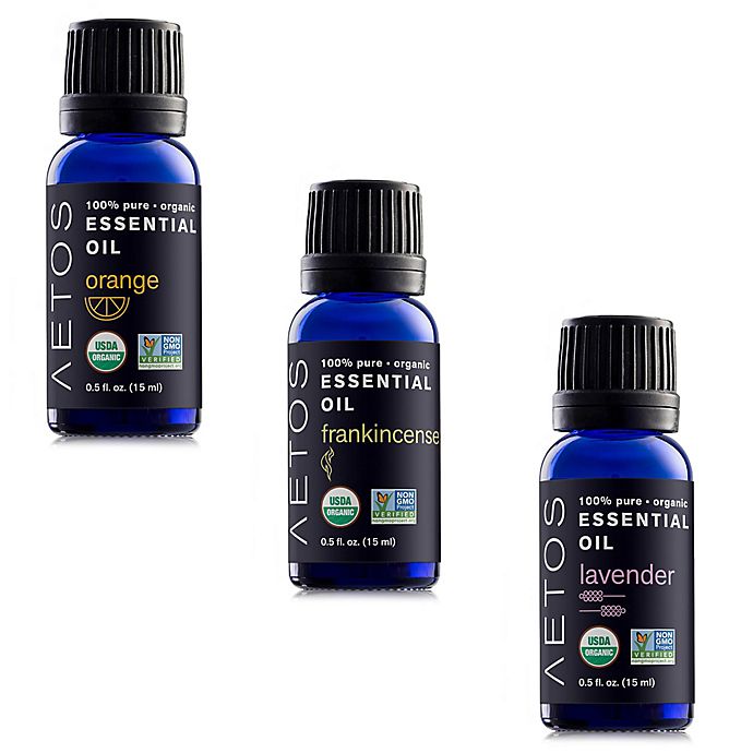 Alternate image 1 for USDA Certified Organic 100% Pure Essential Oil Collection