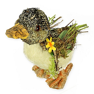 Northlight 8-Inch Springtime Standing Duck Figurine. View a larger version of this product image.