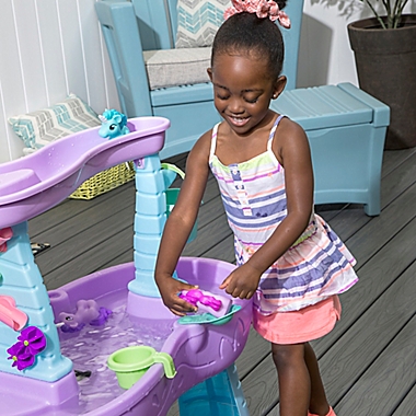 Step2&reg; Rain Showers &amp; Unicorns Water Table. View a larger version of this product image.