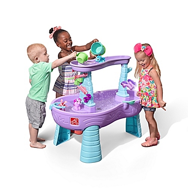 Kid Water Table Child Indoor Outdoor Fun Rain Shower Splash Playset Beach Toy 