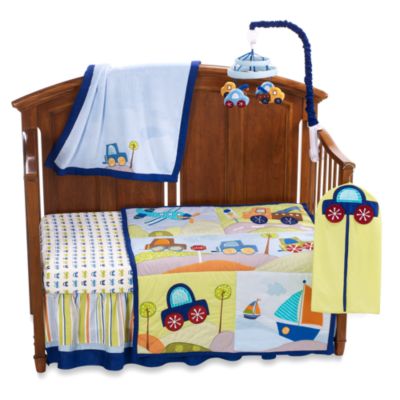 7 piece crib bedding set