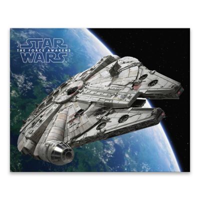 millennium falcon wall art