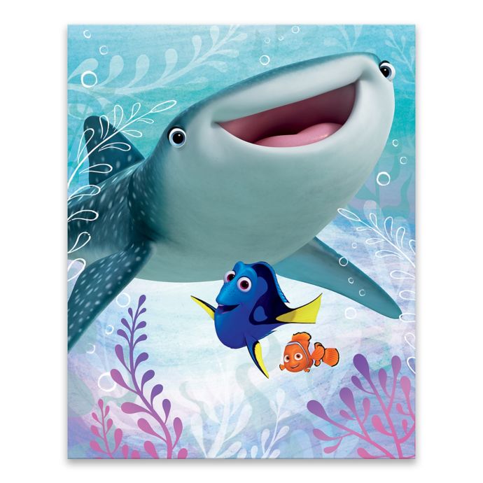Disney Dory Friends Canvas Wall Art Buybuy Baby