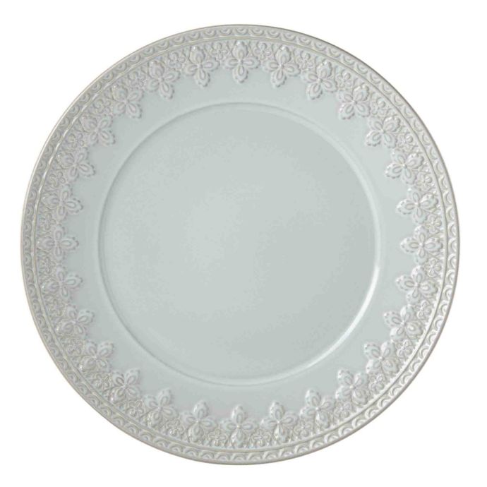 lenox chelse muse fleur blue dinner plat