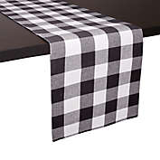 C&amp; F Home Franklin 72-Inch Table Runner in Black