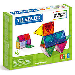 Tileblox Rainbow 20-Piece Building Set